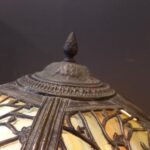 Antike Slagglaslampe 4