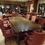 Antieke vergadertafel circa 1800 1