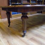 Antieke vergadertafel circa 1860 2