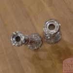 antieke verzilverde Engelse kandelaren 3