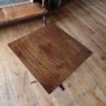 Vierkante Mahonie Tilt Top Tafel 1