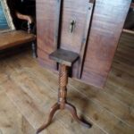 Vierkante Mahonie Tilt Top Tafel 3