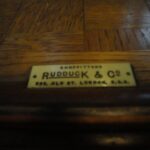 antieke vitrinekast 2