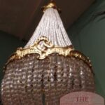 Antieke vuurvergulde zakkoonluchter 1