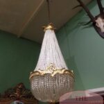 Antieke vuurvergulde zakkoonluchter 2