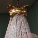 Antieke vuurvergulde zakkoonluchter 3