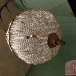 Antieke vuurvergulde zakkoonluchter 4