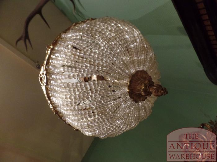 Antieke vuurvergulde zakkoonluchter 4