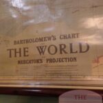 antieke wereldkaart 1