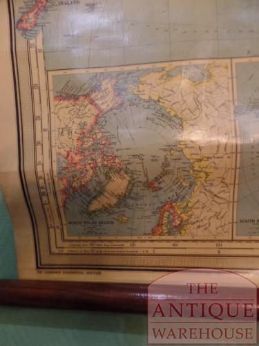 antieke wereldkaart 2