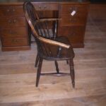 antieke windsorstoel, eiken, Engels, circa 1825 1