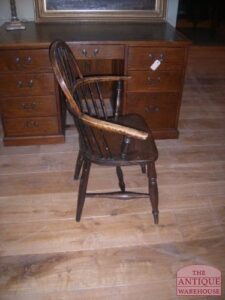 antieke  windsorstoel ,eiken, Engels, circa 1825, VERKOCHT