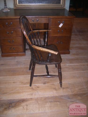antieke  windsorstoel ,eiken, Engels, circa 1825, VERKOCHT