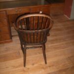 antieke windsorstoel, eiken, Engels, circa 1825 2