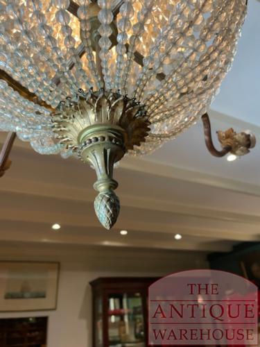 Antieke zakkroonluchter 3