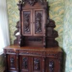 antieke Zuid Duitse Schwarzwalder jacht kast 1