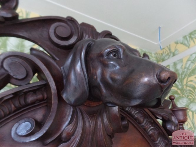 antieke Zuid Duitse Schwarzwalder jacht kast 2