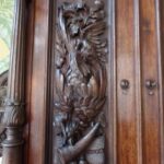 antieke Zuid Duitse Schwarzwalder jacht kast 4