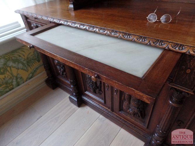 antieke Zuid Duitse Schwarzwalder jacht kast 6