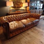 antieke Chesterfield bank 1