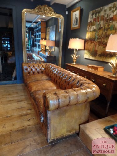 antieke Chesterfield bank 2