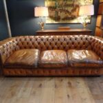 antieke Chesterfield bank 3