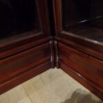 Antieke mahonie hoek Globe Wernicke boekenkast 3