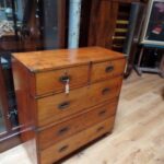 Antieke campaign chest, White’s Royal Artillery Woolwich 1