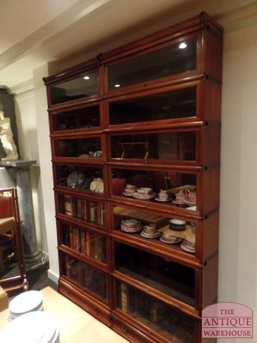 antique Globe Wernicke barrister bookcases, antieke originele Globe Wernicke boekenkasten