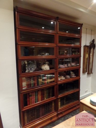 Antieke originele Globe Wernicke boekenkasten 3