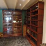 Antieke mahonie Globe Wernicke boekenkast 3