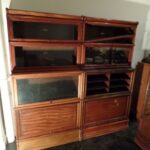 Antieke mahonie Globe Wernicke boekenkast 1