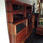 Antieke mahonie Globe Wernicke boekenkast 2