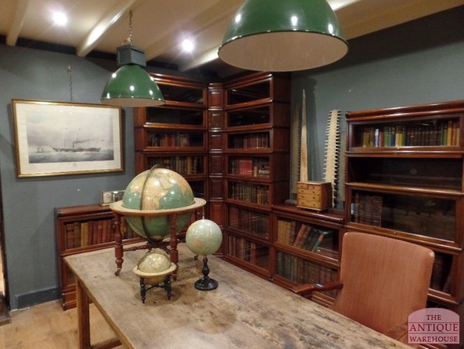 antique mahogany Globe Wernicke bookcases