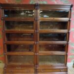 Antieke mahonie stapelbare Globe Wernicke boekenkast, de Rolls Royce onder de Globe Wernicke boekenkasten 3