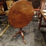 Mahonie Tilt Top Tafel 1
