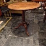 Mahonie Tilt Top Tafel 3