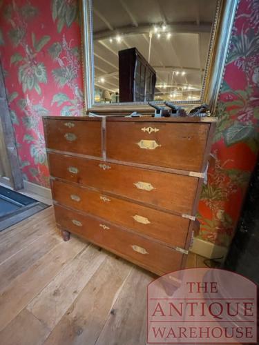 antique military chest of drawers, antieke ladekast
