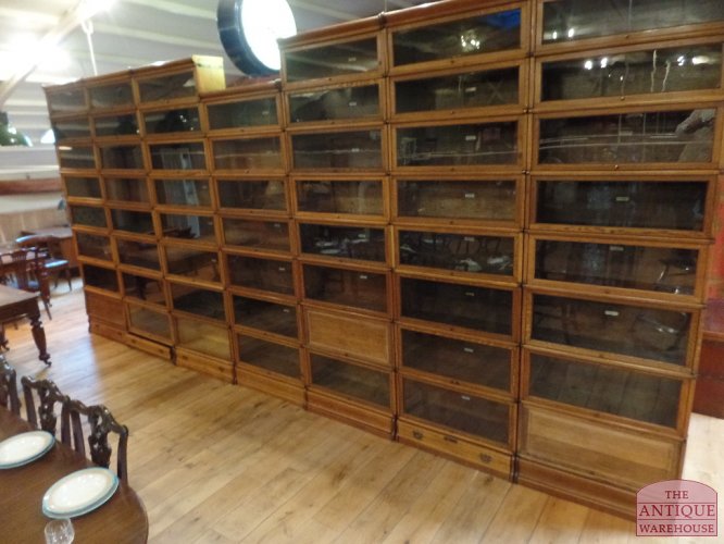antique oak Globe Wernicke bookcase
