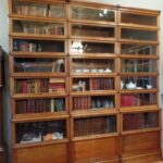 Antieke eiken stapelbare Globe Wernicke boekenkast 1