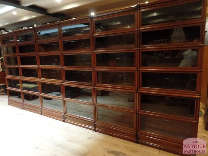 antique original mahogony library Globe Wernicke bookcase SOLD