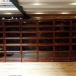 Antieke originele mahonie Globe Wernicke bibliotheekkast 3