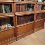 Antieke originele eiken Globe Wernicke boekenkasten 2