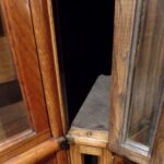 Antieke stapelbare eiken hoek Globe Wernicke bibliotheekkast 2