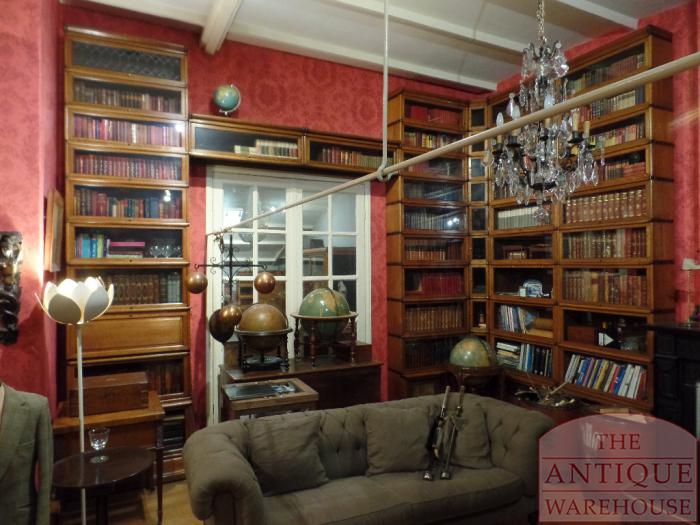 Bibliotheek stapelbare boekenkast, Engelse antieke Globe Wernicke 3