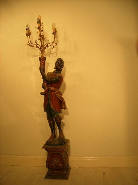 Black Moor lamp, VERKOCHT