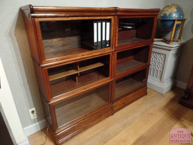 De originele antieke mahonie Globe Wernicke boekenkast 3