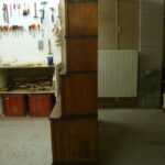 Dubbele stapel mahonie Globe Wernicke 1