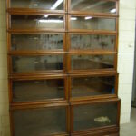 Dubbele stapel mahonie Globe Wernicke 2