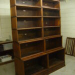 Dubbele stapel mahonie Globe Wernicke 3